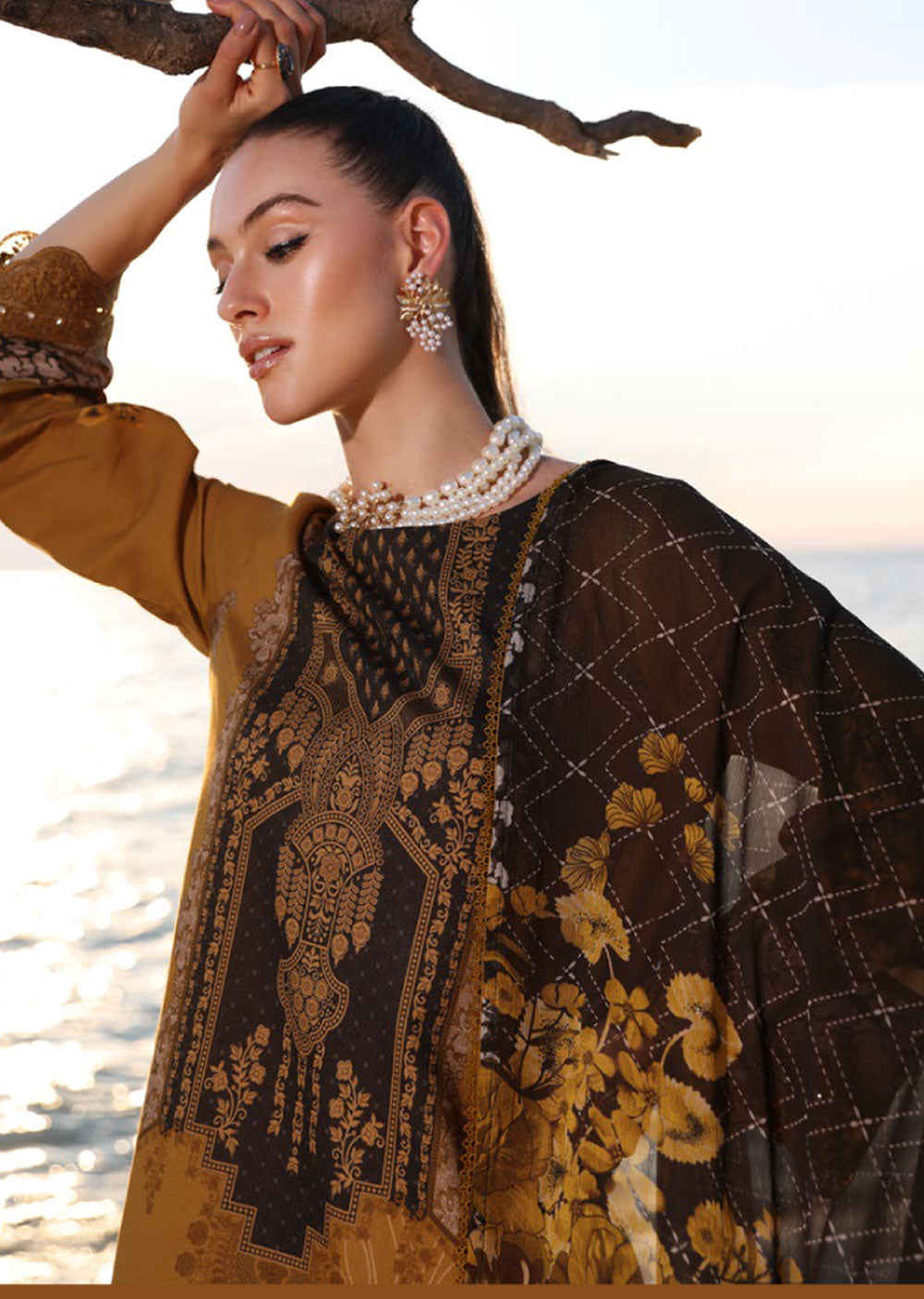 AN4-03 - Unstitched - Charizma Aniq Summer Volume 01 2024 - Memsaab Online