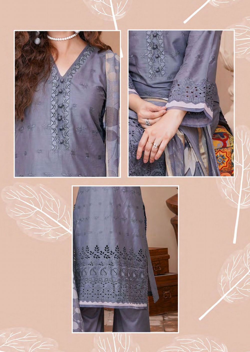 MNAR-03 - Readymade - Munira Lawn Collection 2024 - Memsaab Online