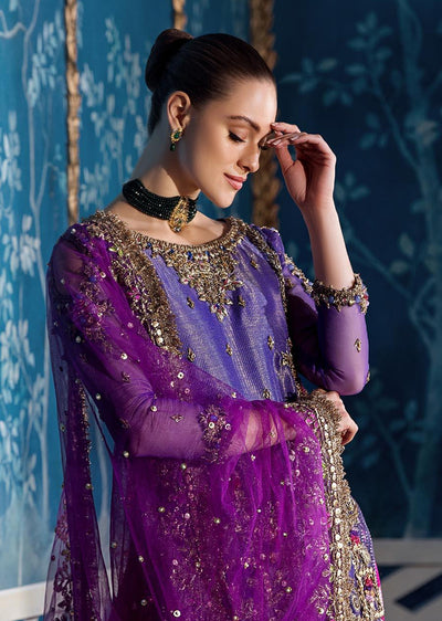 P-268 - Purple - Readymade - Khuda Baksh Ouftit - Memsaab Online