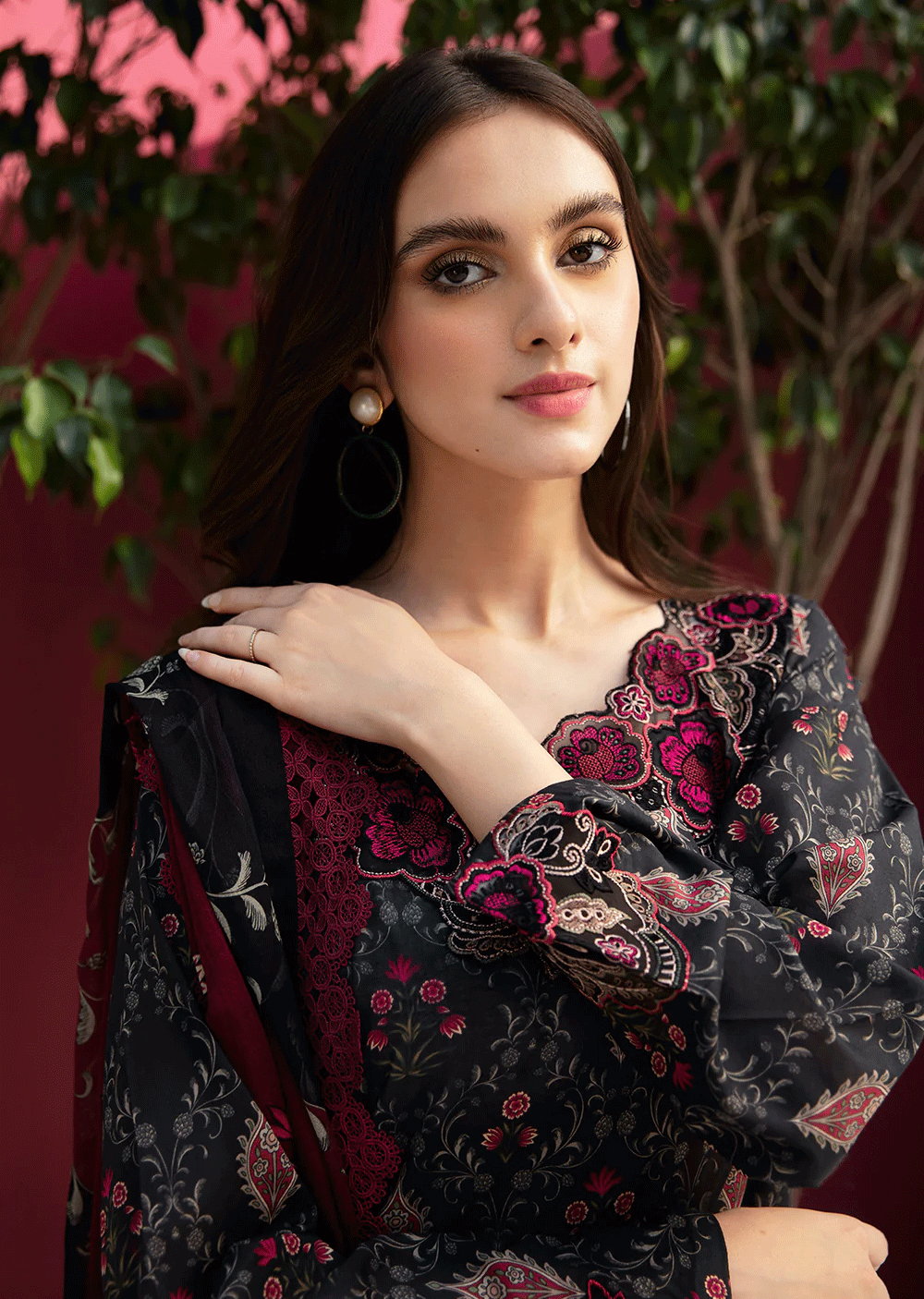 N-503 - Unstitched - Ramsha Rangrez Lawn Collection Vol 5 2024 - Memsaab Online