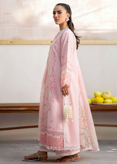 SDKH-03 - Pink Oasis - Readymade- Luxe Lawn Eid Collection 2024 - Memsaab Online