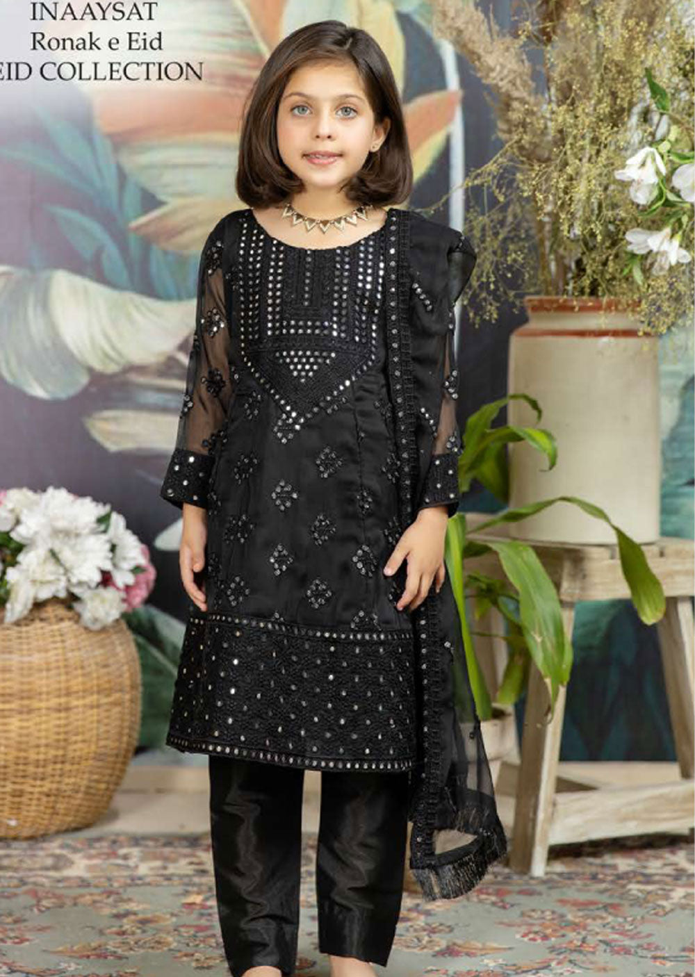 RDA-03 Readymade Ronak E Eid Mother & Daughter Suit - Memsaab Online