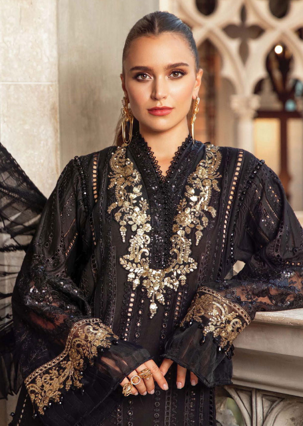 MBTR-03 - Readymade - Maria B Lawn Eid Collection 2024 - Memsaab Online