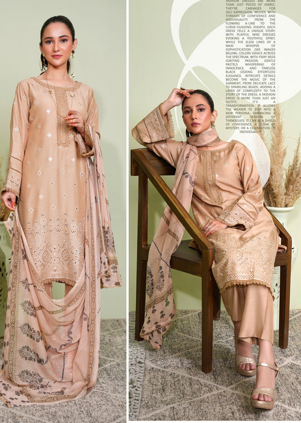 DBG-03 - Readymade - Zohra Viscose Collection Bilal Garments 2024 - Memsaab Online