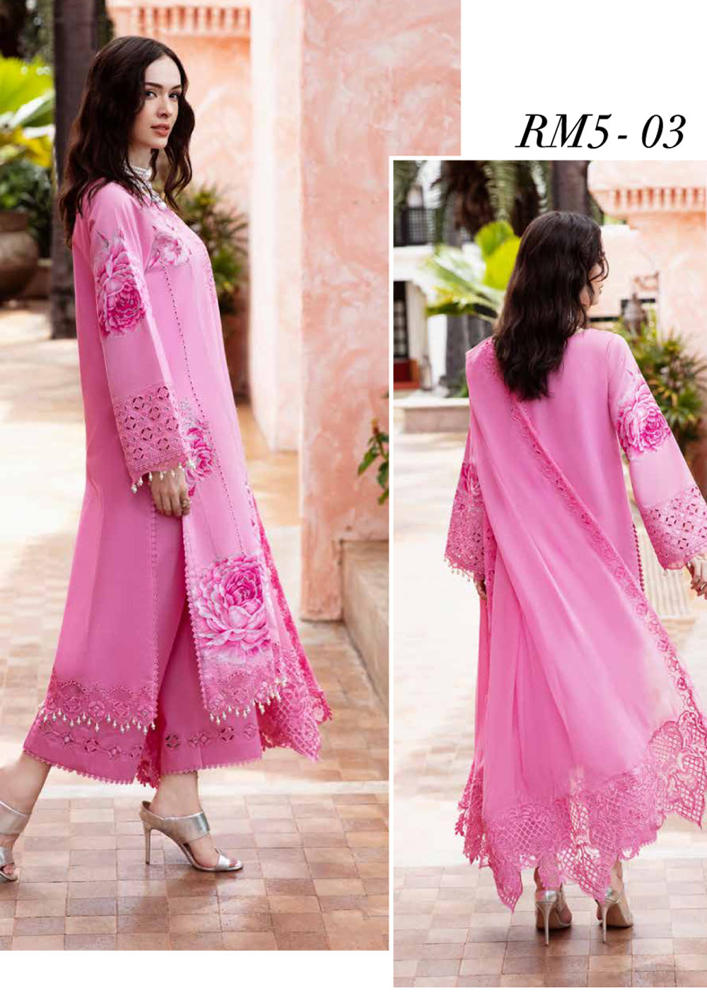 CHRZM-03 - Unstitched - Charizma Reem Collection 2025 - Memsaab Online