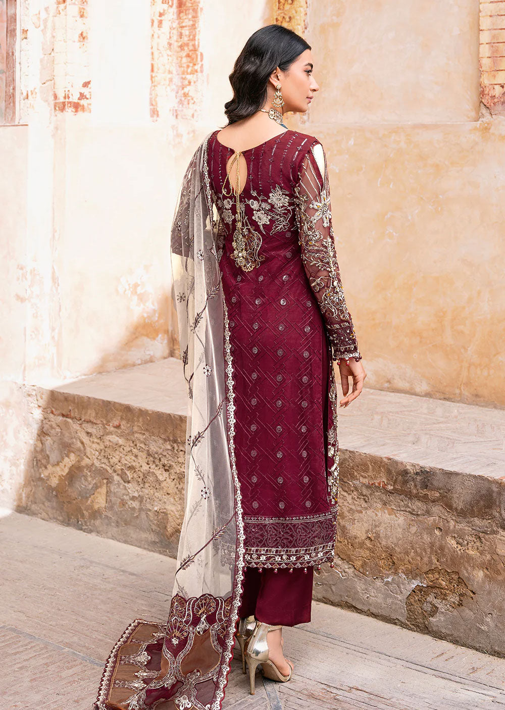 H-203-R - Readymade - Luxury Wedding Collection by Ramsha Vol 02 2023 - Memsaab Online