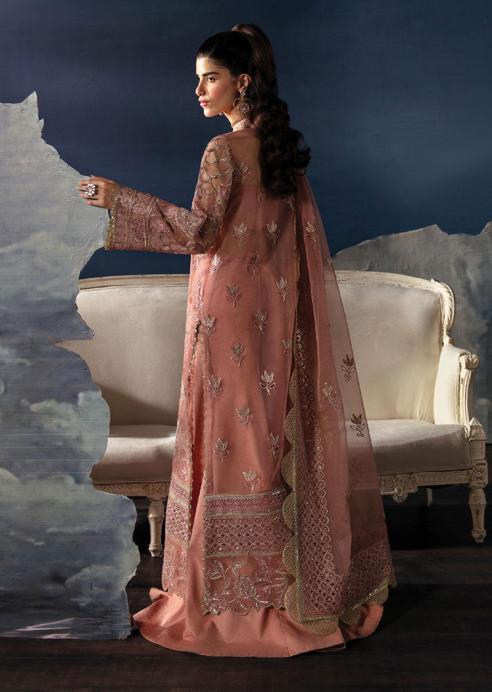 ALF24V-03 - Elea - Unstitched - La Fuchsia Festive Collection by Afrozeh 2024 - Memsaab Online