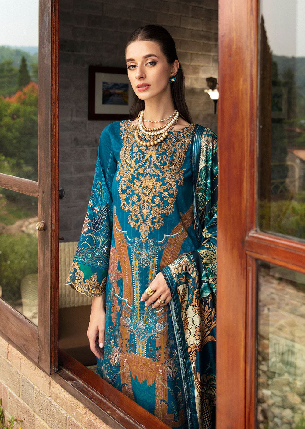 GL2403 - Esila - Unstitched - Gulaal Lawn Collection 2024 - Memsaab Online