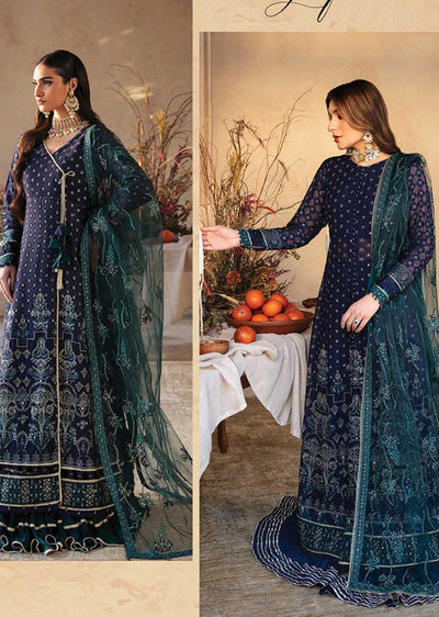 Chargah - Unstitched - Yesfir Collection by Xenia Formals 2024 - Memsaab Online