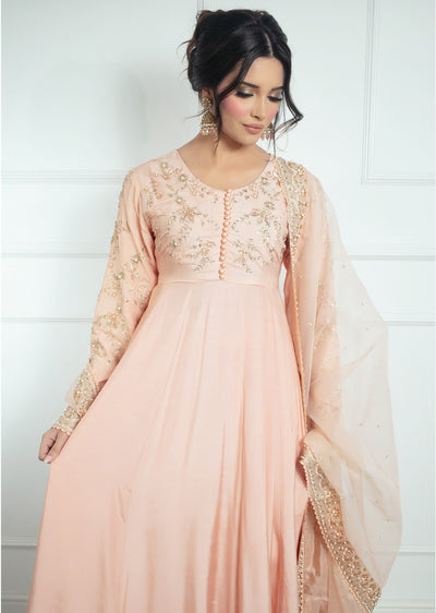 SRB1318 - Pink - Readymade - Sehrish.B Designer - Memsaab Online