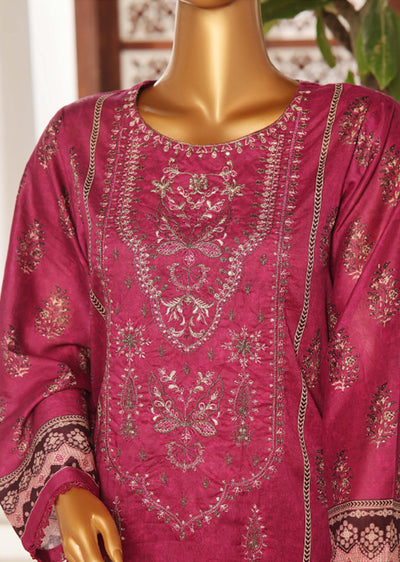 SDR-103 Summer Embroidered Lawn Suit - Memsaab Online