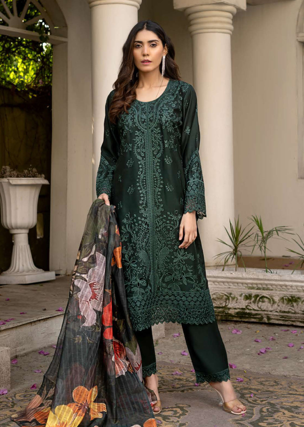 RGZ7101 - RANGZ ChickenKari Mother and Daughter Suit - Memsaab Online