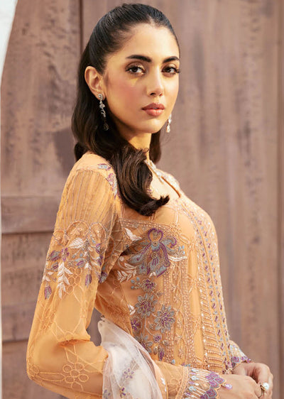 F-2603-R - Readymade - Ramsha Chiffon Collection Vol 26 2024 - Memsaab Online