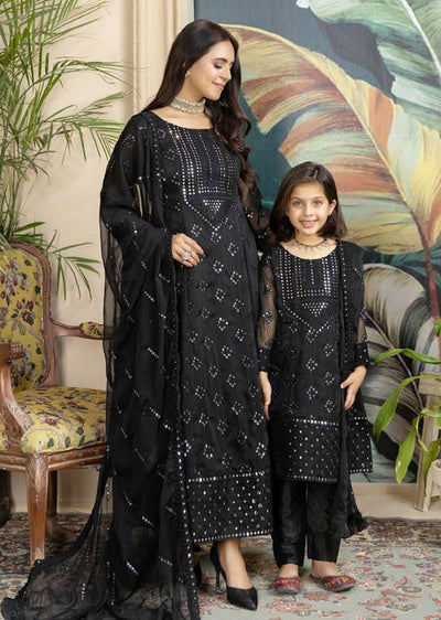 RDA-03 Readymade Ronak E Eid Mother & Daughter Suit - Memsaab Online