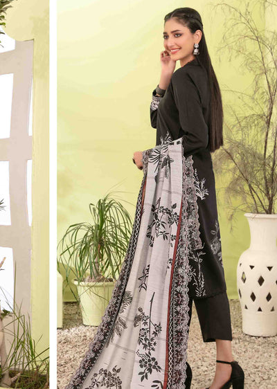 IFZN-5518 - Unstitched - Ifza Viscose Suit by Tawakkal 2025 - Memsaab Online