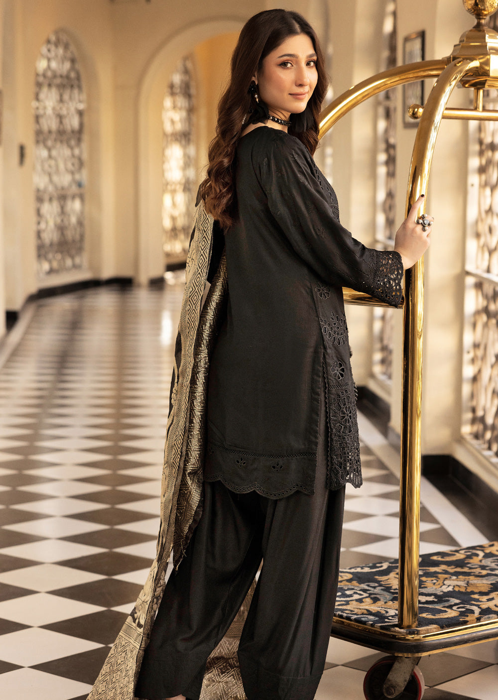 SMNRS-03 - Readymade - Image Kari Chikenkari Eid Festive Collection - Memsaab Online