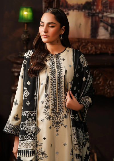 PSH-16379 - Readymade Shaposh Karandi Linen Suit 2025 - Memsaab Online