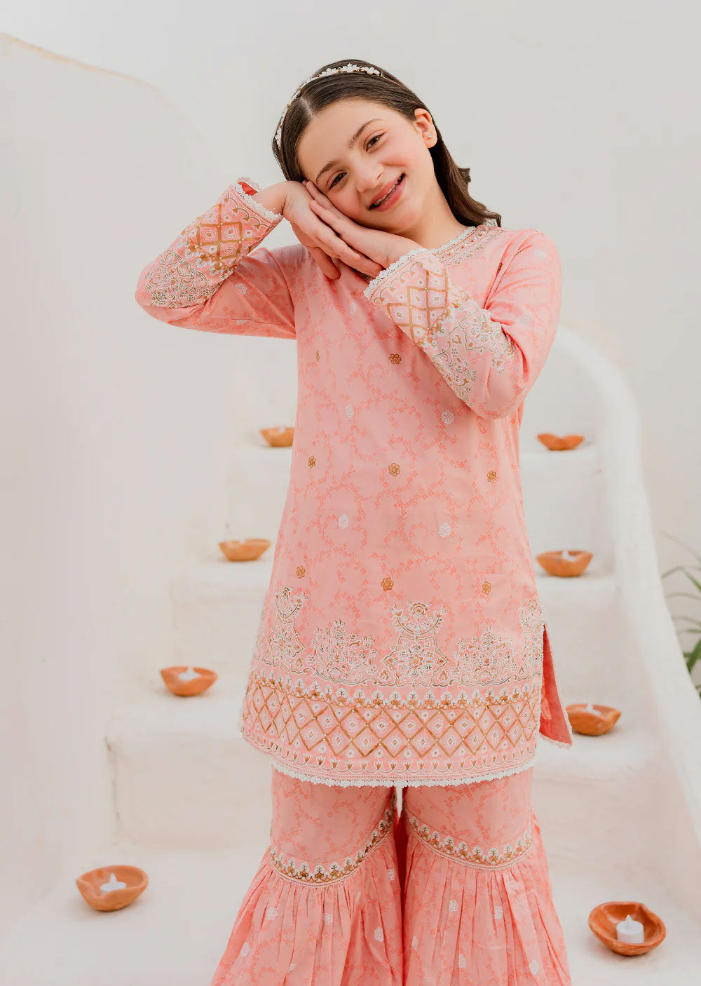 GRT-03 - Helena - Readymade Kids Suit by Garnet 2024 - Memsaab Online