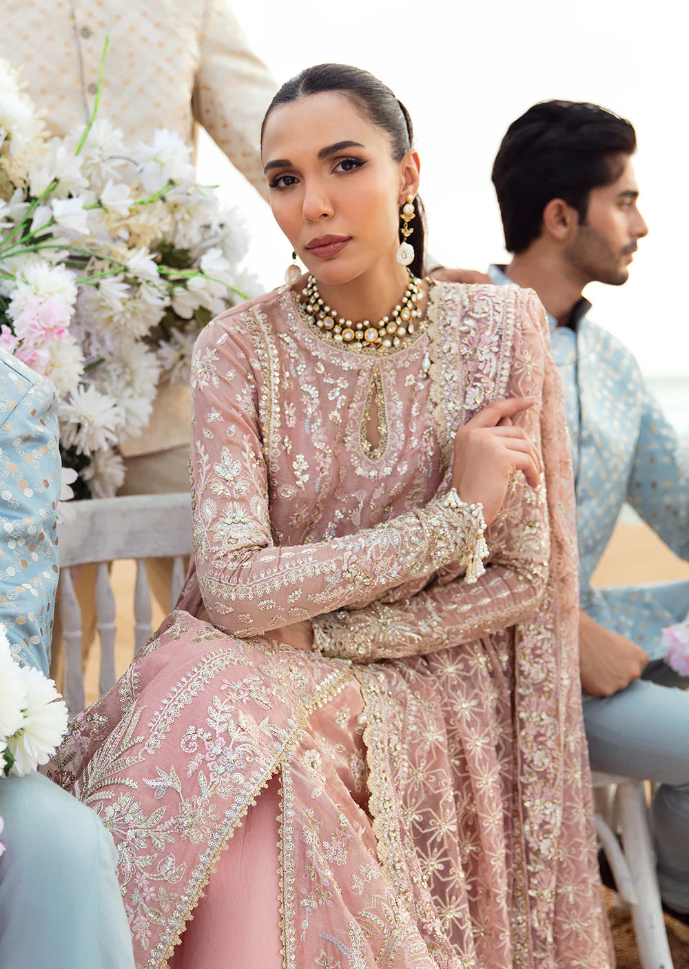 AVCR-03 - Shazma - Unstitched - Dastangoi Collection by Afrozeh 2024 - Memsaab Online