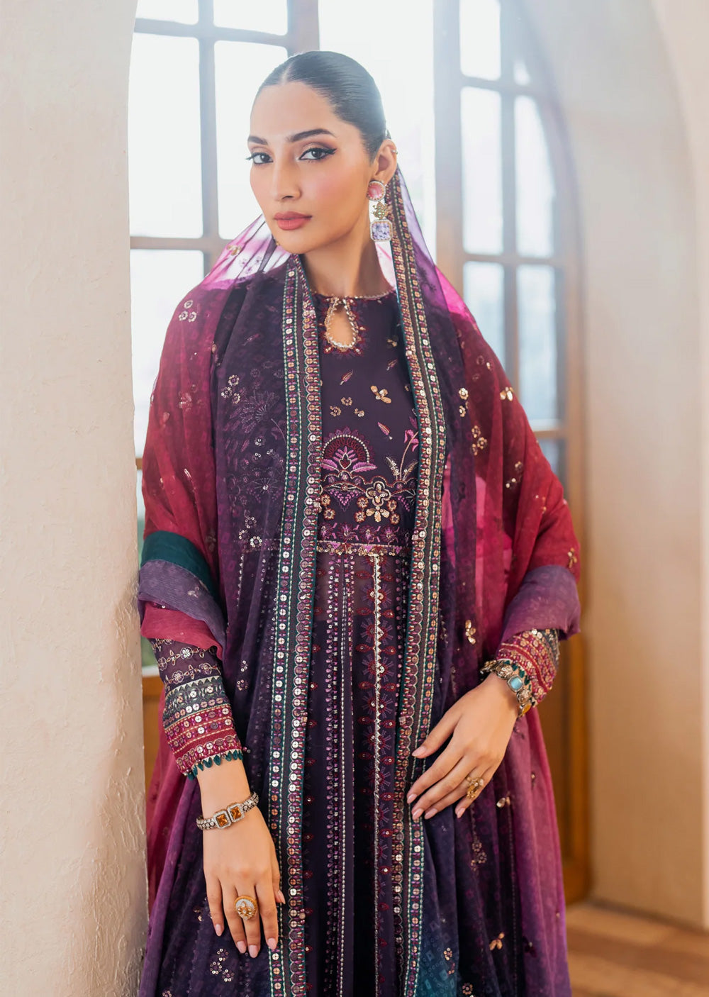 XNX-03 - Unstitched - Niran Collection by Xenia Formals 2025 - Memsaab Online