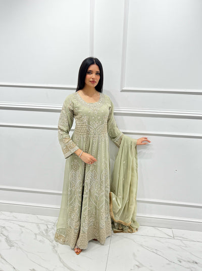 Shaz1835 - Readymade - Chiffon - Mummy n Me Outfit - Memsaab Online