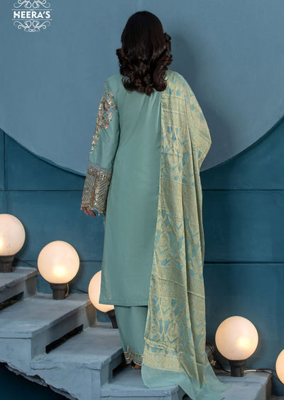 HSS-140 - Readymade Cotton Palazzo Suit - Memsaab Online