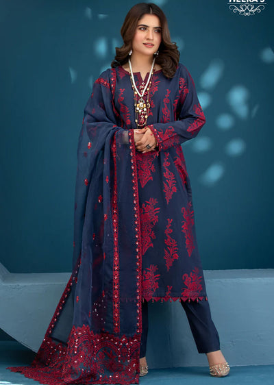 HSS-141 - Readymade Cotton Suit - Memsaab Online