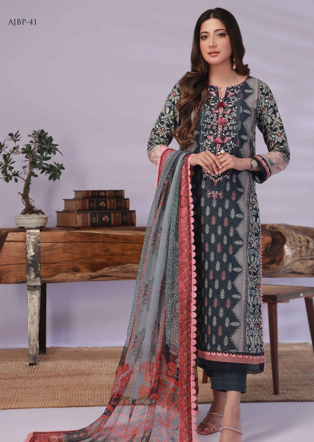 AJT-41-R - Readymade - Asim Jofa Prints Collection Vol 2 2023 – Memsaab