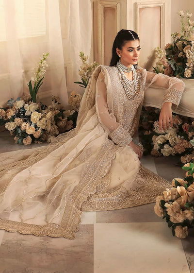 AKB-1542 - Azucena - Unstitched - Aleia Luxury Formals by Akbar Aslam 2024 - Memsaab Online