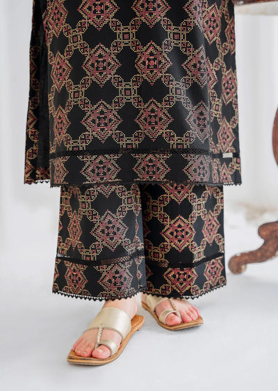 Arooshi - Readymade 3 Piece Garnet Suit - Memsaab Online