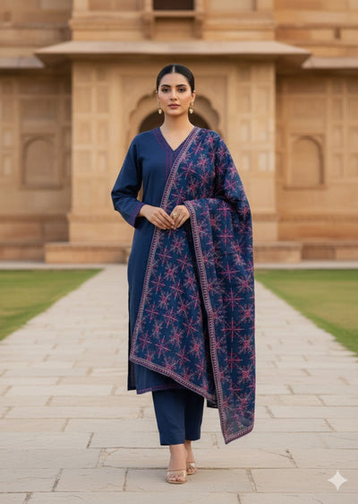 SLMN-54 Readymade Dhanak WINTER Colection 2025 - Memsaab Online