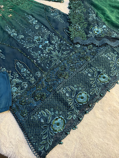 AL-4353 Readymade Chiffon Allys Formal suit 2025 - Memsaab Online