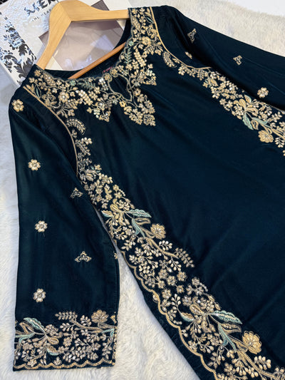 BPH-205 - Readymade Velvet Suit - Memsaab Online