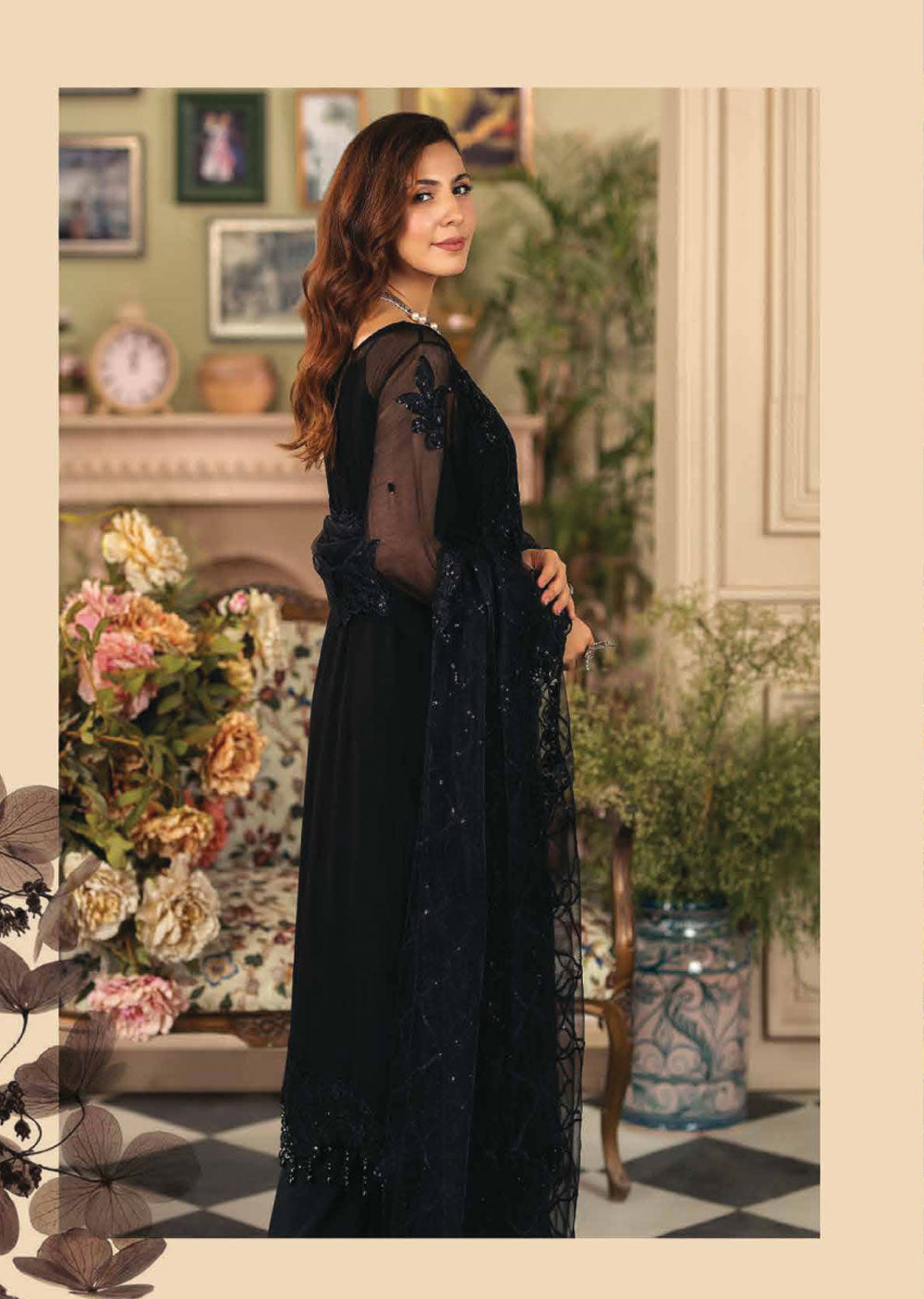 M-45 - Readymade - Baagh by Imrozia Premium Collection 2023 - Memsaab Online