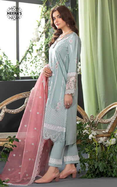 HSS-330- Readymade Heeras Suit - Memsaab Online