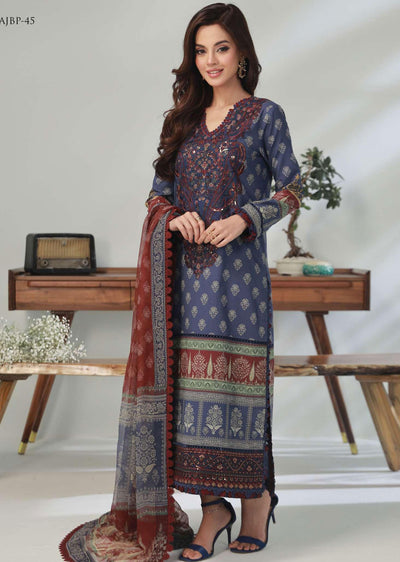 AJT-45-R - Readymade - Asim Jofa Prints Collection Vol 2 2023 - Memsaab Online