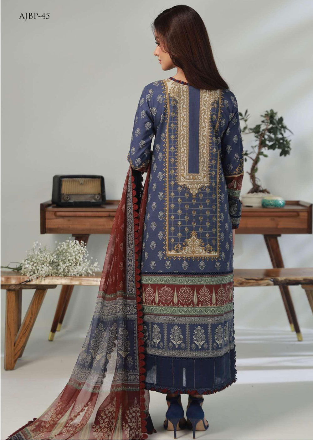 AJT-45-R - Readymade - Asim Jofa Prints Collection Vol 2 2023 - Memsaab Online