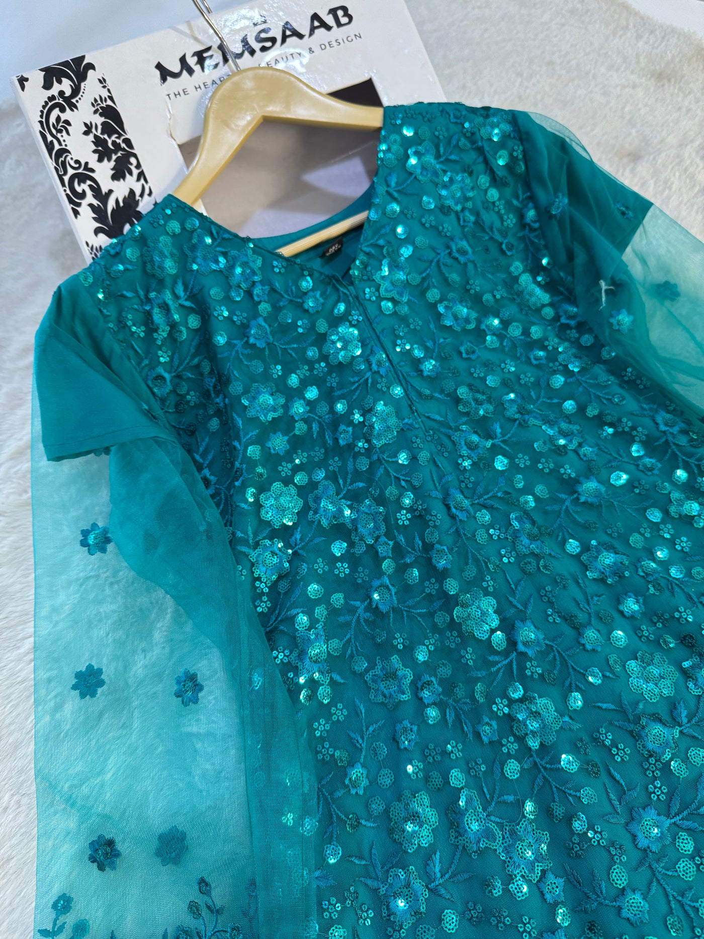 SN21 - Readymade - Sea Green Net Outfit
