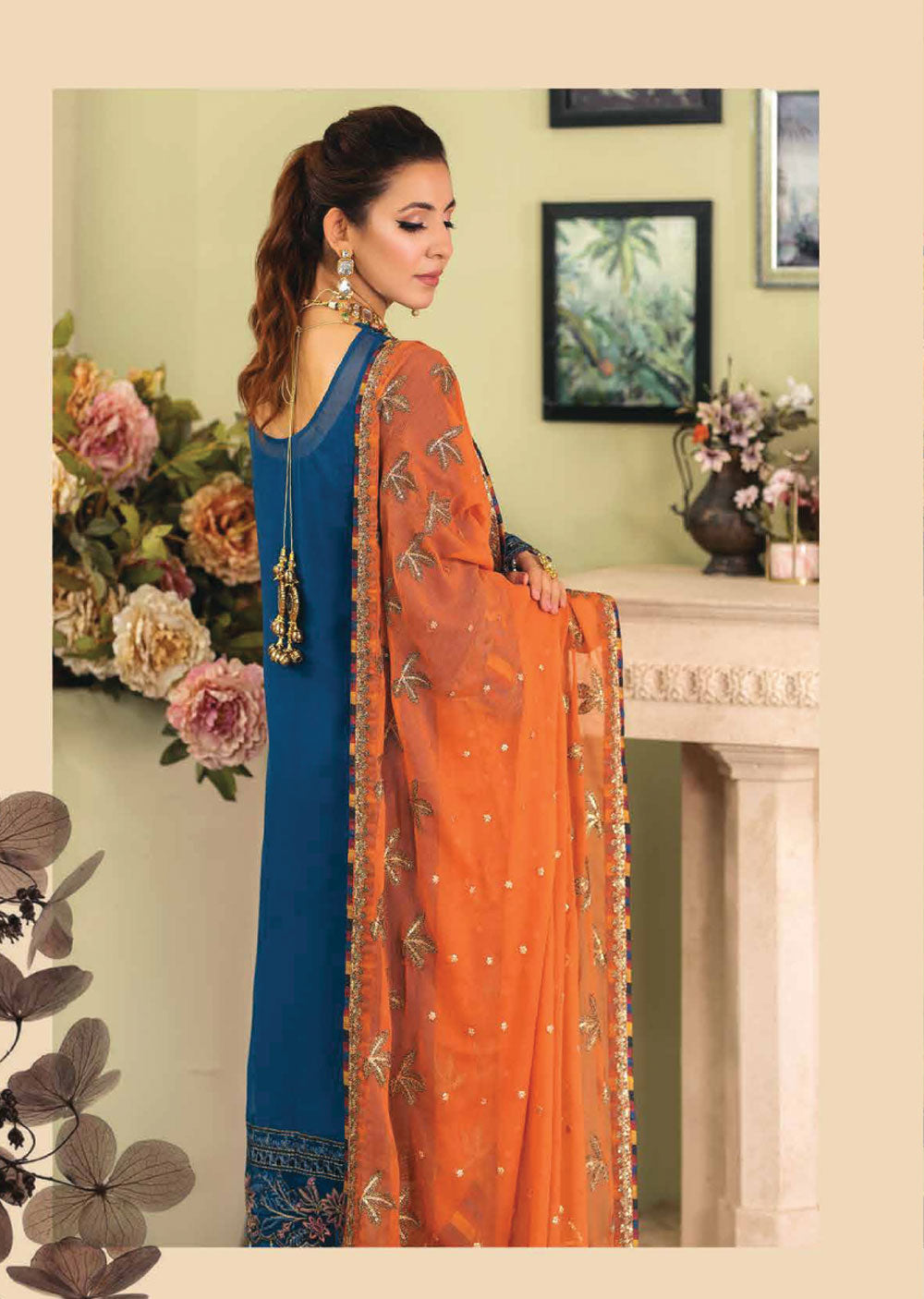 M-47 - Readymade - Baagh by Imrozia Premium Collection 2023 - Memsaab Online
