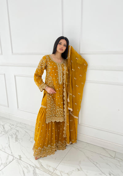Shaz1817 - Readymade - Chiffon - Mummy n Me Outfit - Memsaab Online