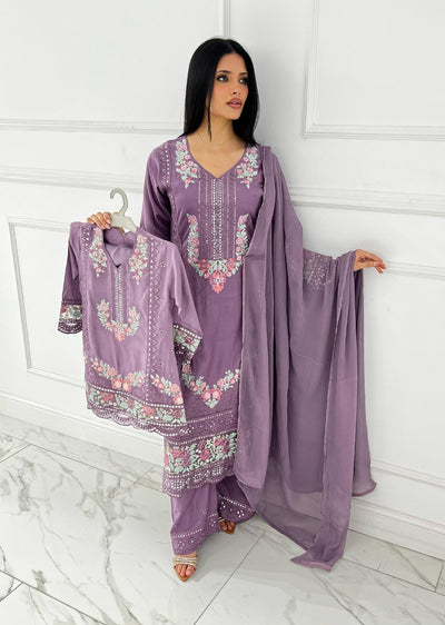 SHAZ1778 - Readymade - Chiffon - Mummy n Me Outfit - Memsaab Online