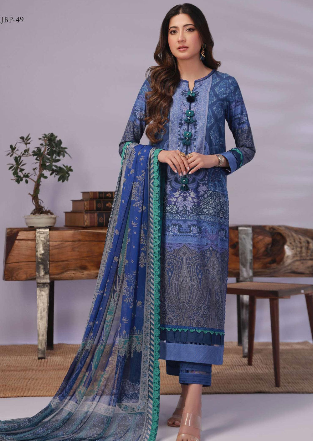 AJT-49-R - Readymade - Asim Jofa Prints Collection Vol 2 2023 - Memsaab Online