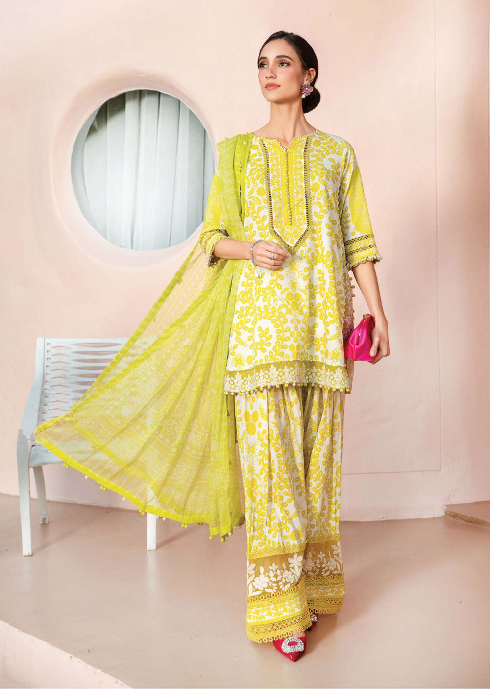 MPLS-04-A - Maria B Mprints Spring Summer Printed Lawn Suit 2025 - Memsaab Online