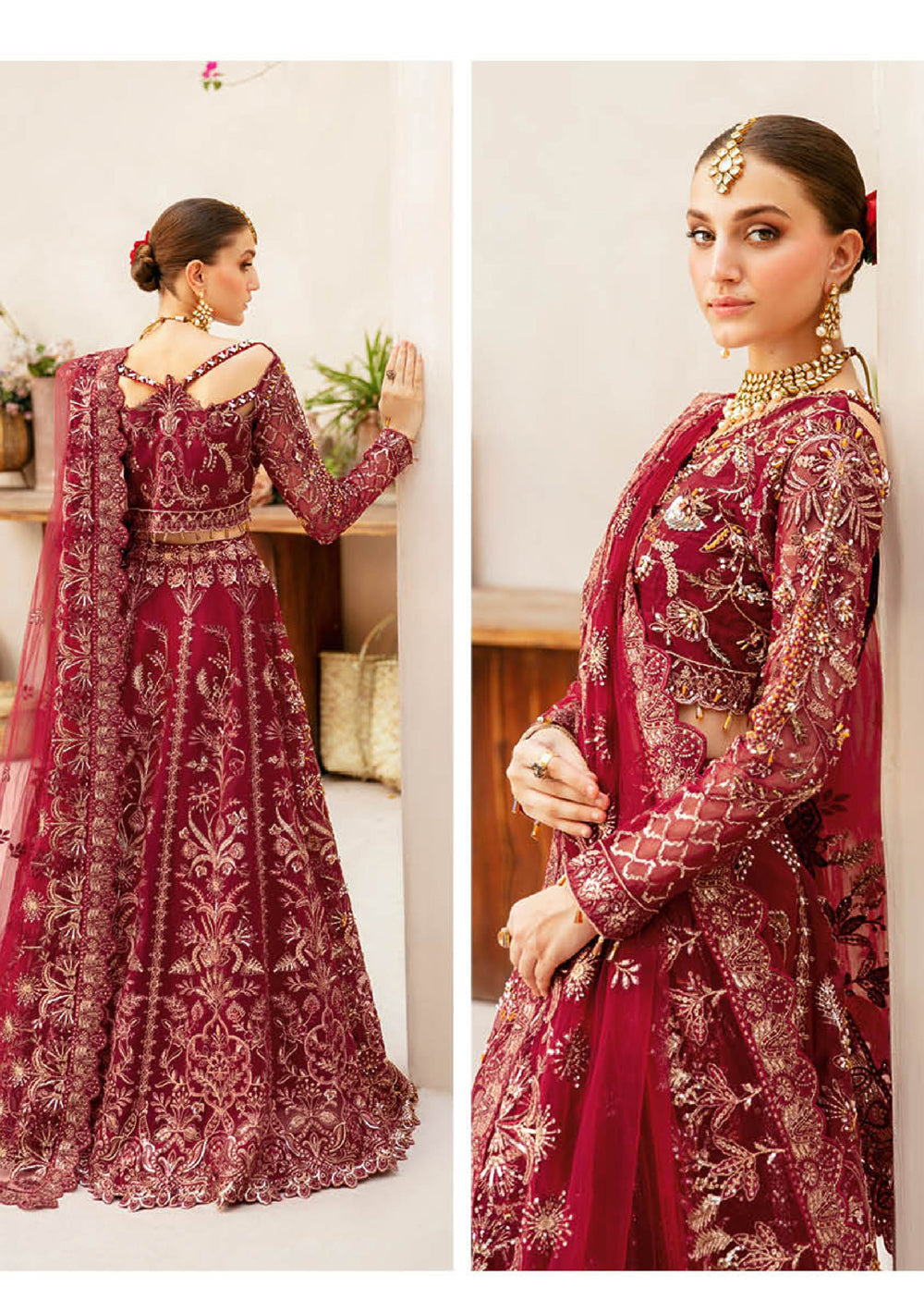 HA-404 - Unstitched - Ramsha Luxury Wedding Collection Vol 04 2024 - Memsaab Online