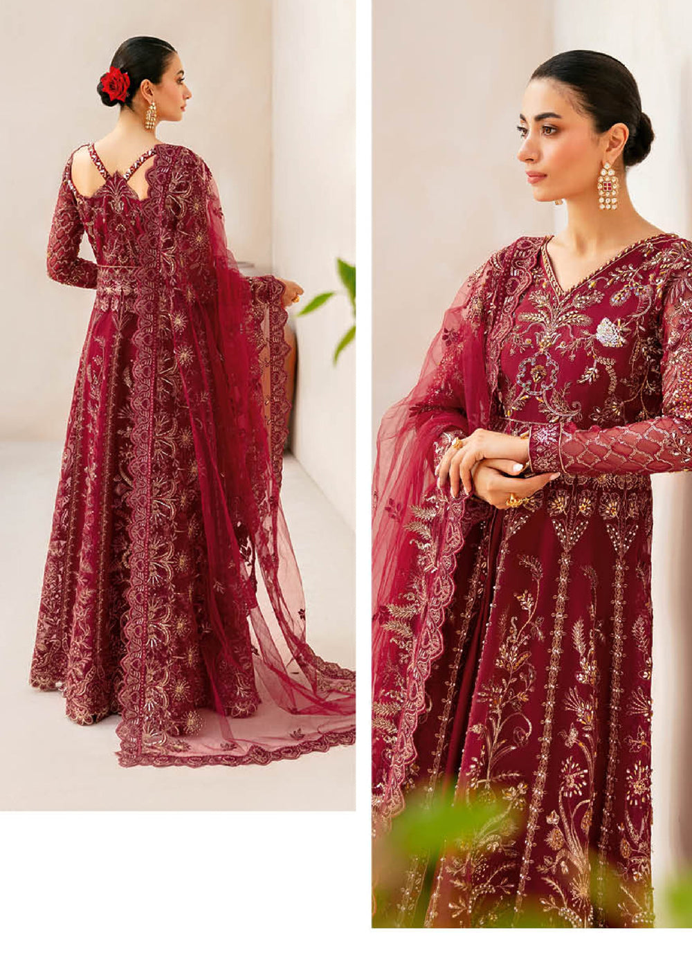 HA-404 - Unstitched - Ramsha Luxury Wedding Collection Vol 04 2024 - Memsaab Online