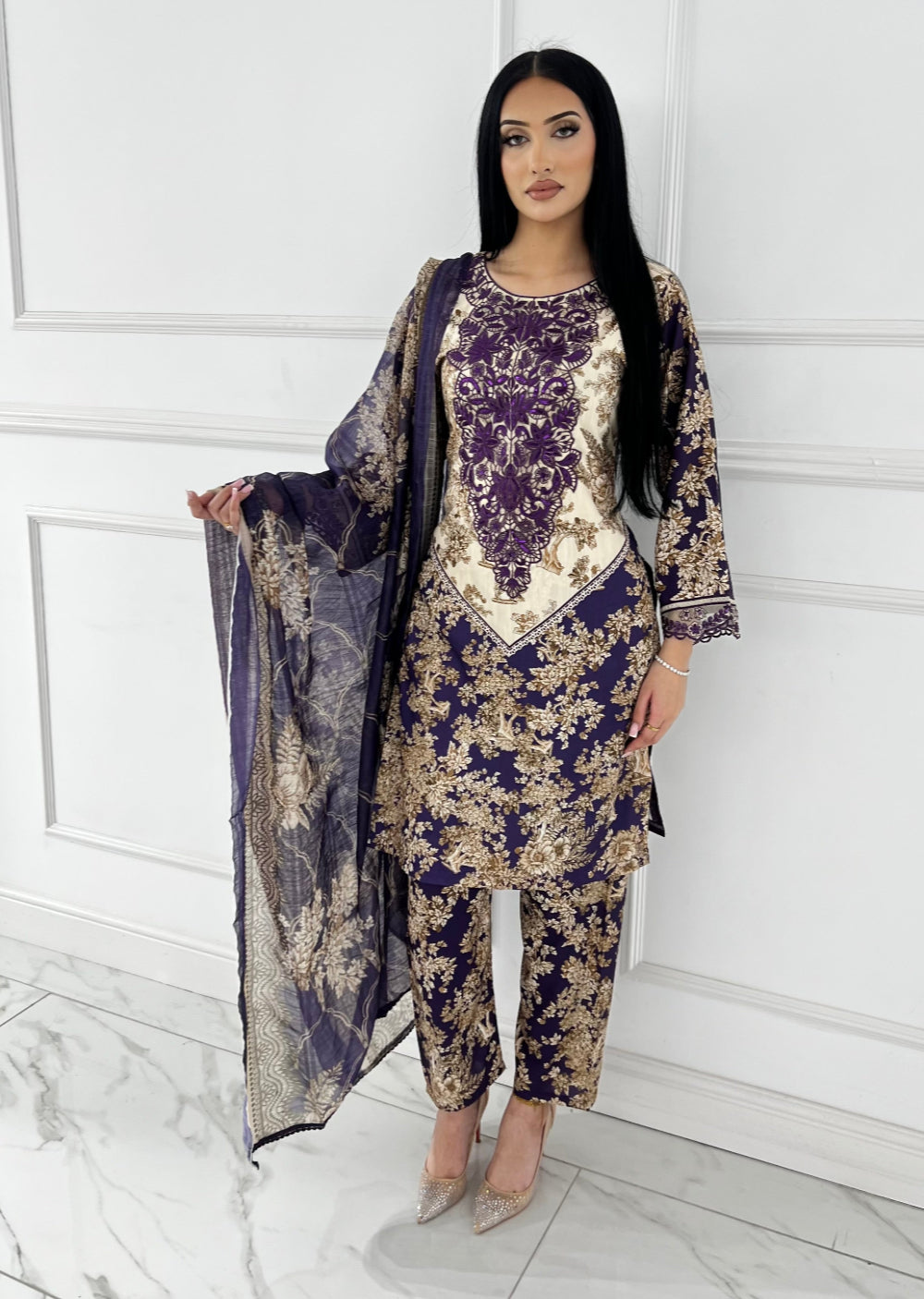 BPH-201 - Readymade Viscose Winter Suit - Memsaab Online