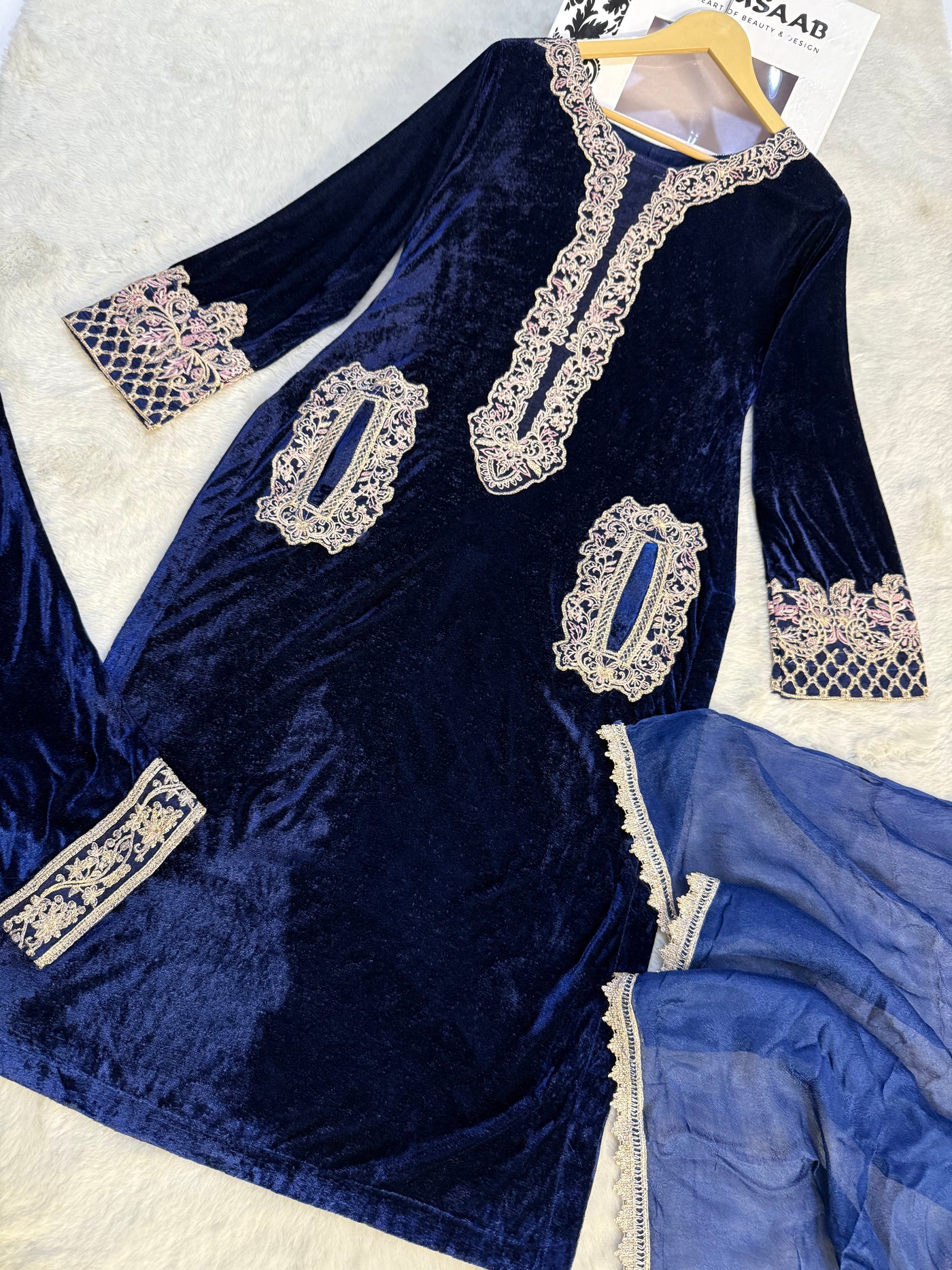 RGZ7112  Readymade Velvet Suit