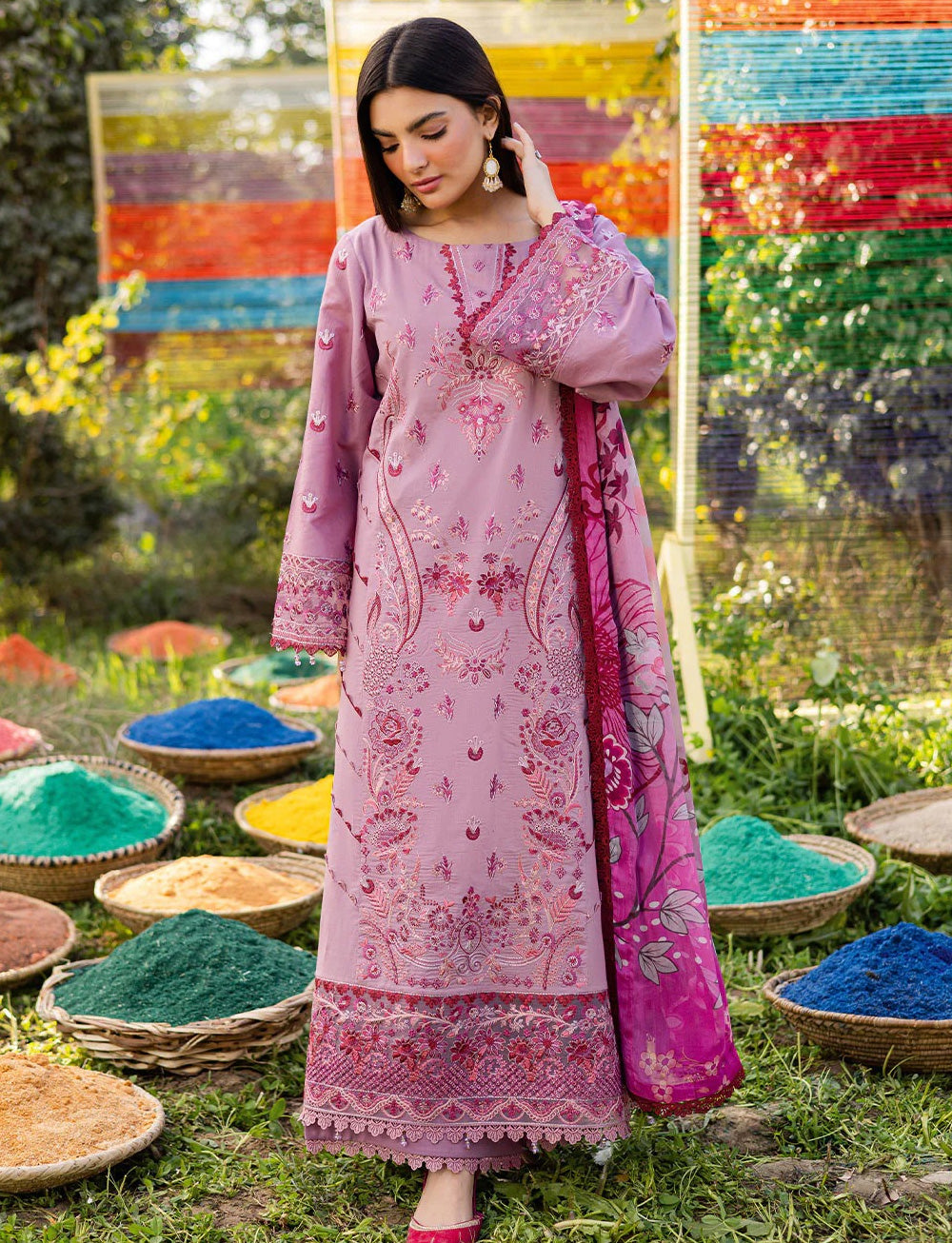 Y-916 - Ready Made - Riwayat by Ramsha Luxury Lawn Vol 12 - Memsaab Online