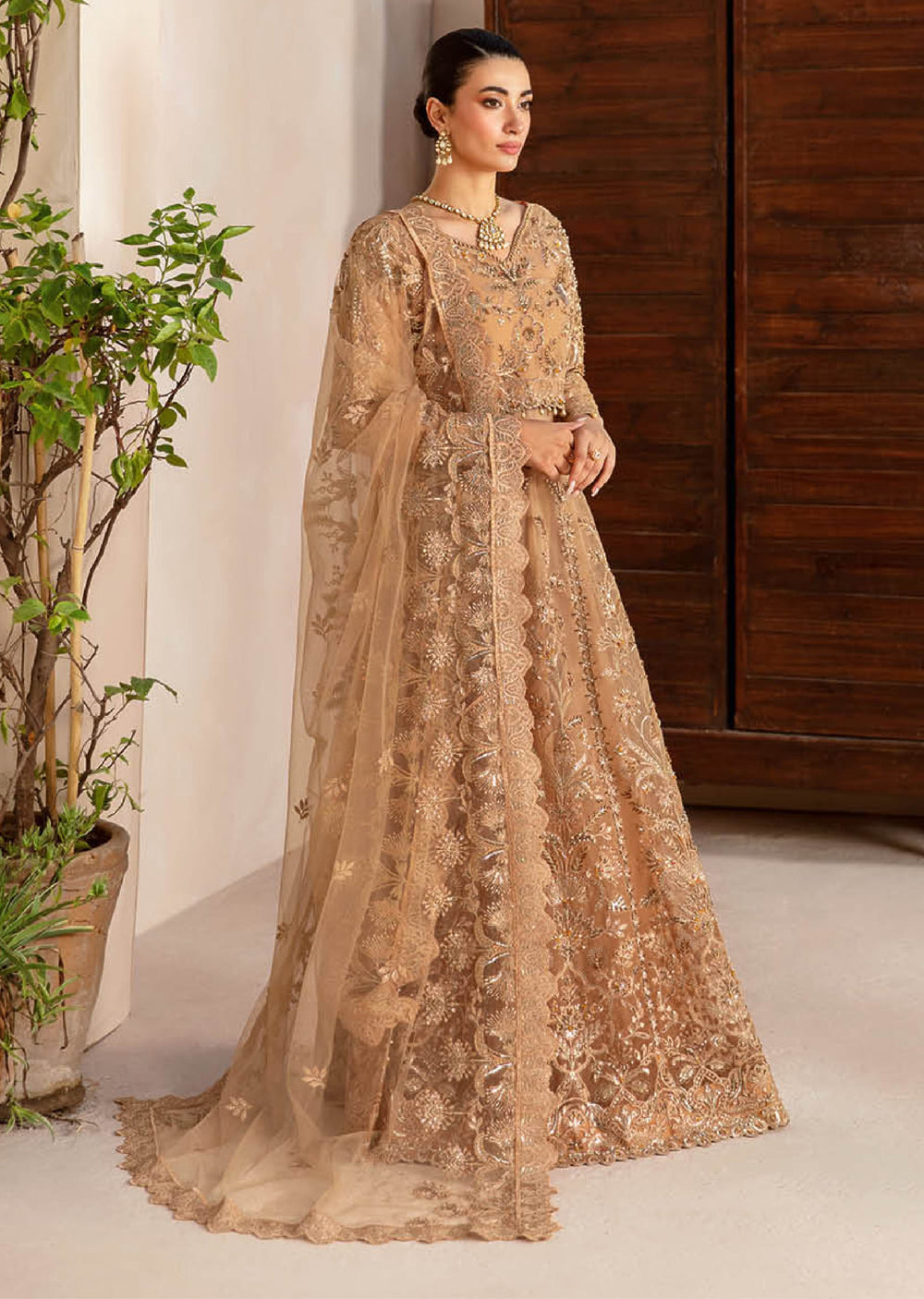 HB-404 - Unstitched - Ramsha Luxury Wedding Collection Vol 04 2024 - Memsaab Online