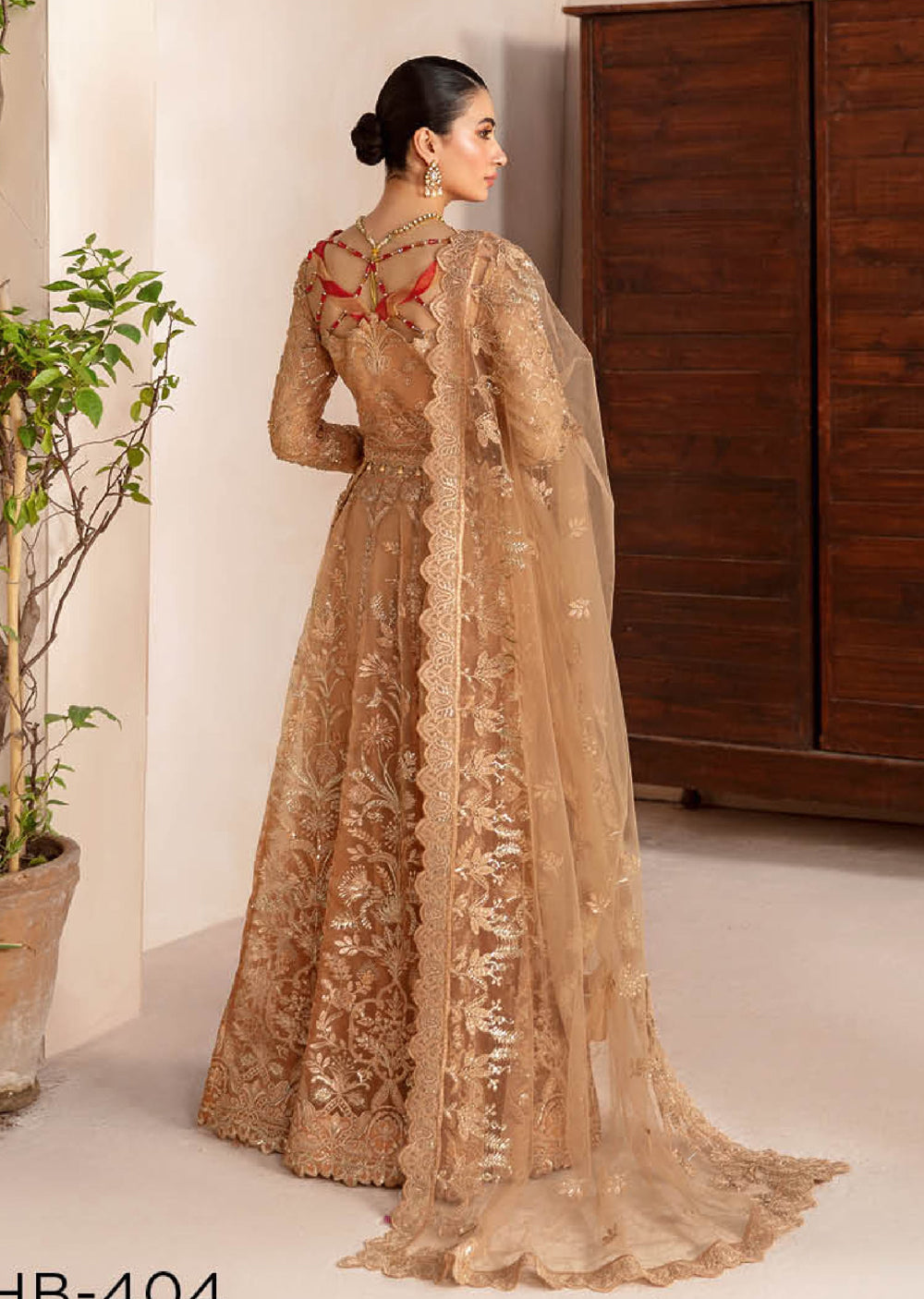 HB-404 - Unstitched - Ramsha Luxury Wedding Collection Vol 04 2024 - Memsaab Online